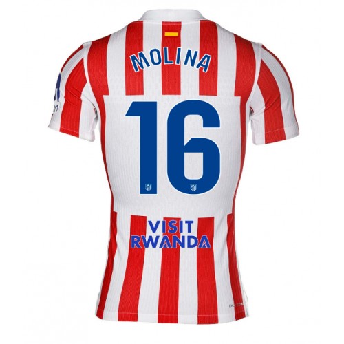 Atletico Madrid Nahuel Molina #16 Hemmatröja 2025-26 Kortärmad